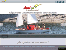 Tablet Screenshot of accronat.org
